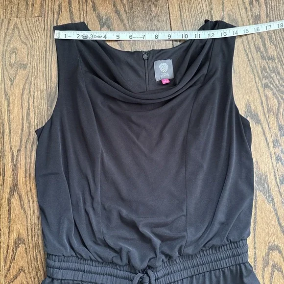 Vince‎ Camuto Black Sleeveless Wide Leg Jumpsuit Pantsuit - Picture 5 of 16